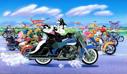 Superhero Artwork Superhero Artwork The Ride: Harley Davidson